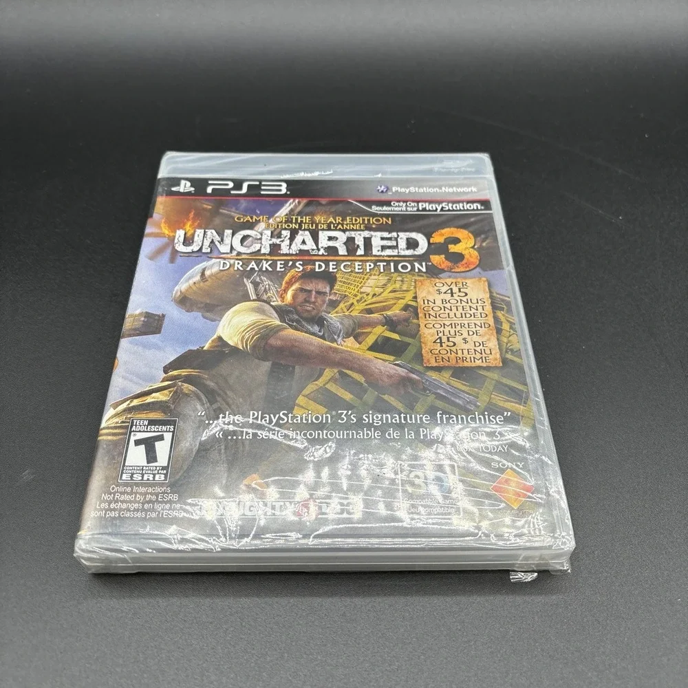 New Uncharted 3: Drake's Deception Game of the Year Edition - PlayStation 3 PS3